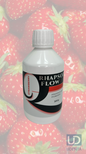 Порошок для аэр-фло Рапсоди ( Rhapsody) Клубника,  300г, Queen Dental, Германия